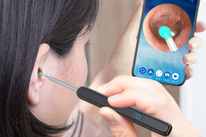 Smart EarCam™ – Oorreiniger met LED verlichting & Camera