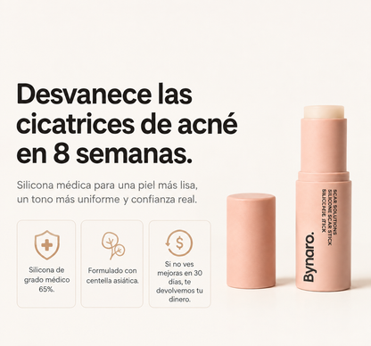 Stick de silicona para cicatrices y estrías