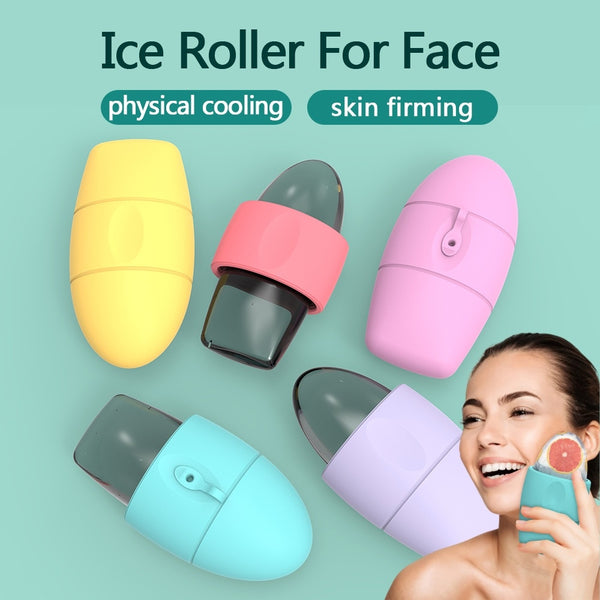 Silicone Ice Face Roller Contour